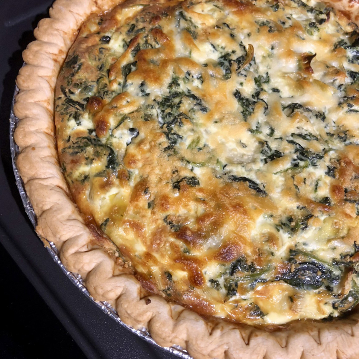 Spinach Artichoke Quiche Recipe Albertsons Market